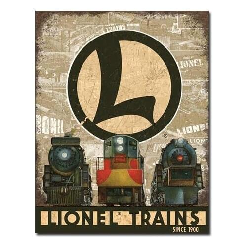 2020 Best Selling Desperate Enterprises Lionel Trains Legacy Metal Tin Sign 12.5 X 16