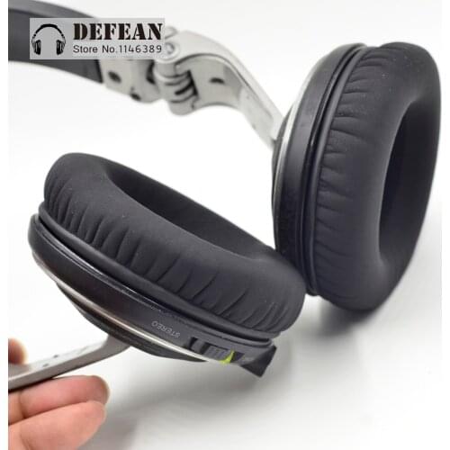 Matte black cushioned Ear pads for Pioneer hdj1000 hdj2000 mk2 hdj1500 headphones