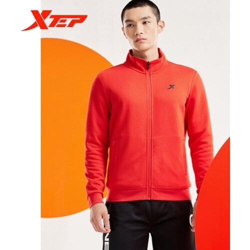 Xtep Mens Fashion Sports Sweater Loose Fashion Pullover Casual Casual Sports Shirt Comfortable 880329060047
