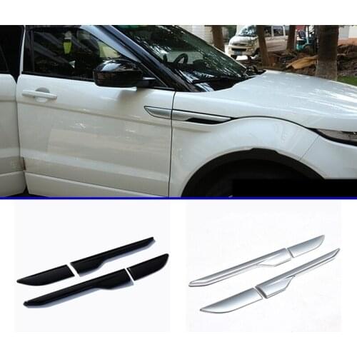 For Land Rover Range Rover Evoque 2012-2017 Black Side Air Vent Outlet Cover Trim 4pcs