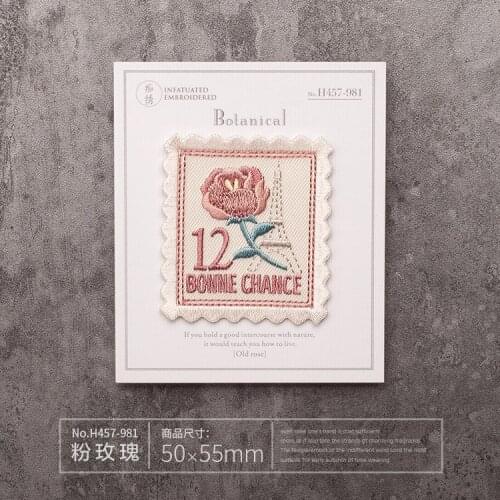 New high quality DIY 3D embroidered patch Stamp cloth sticker MINI flowers patch applique for clothing 1 order=3 pcs