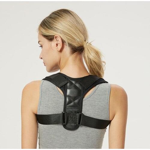 Adjustable Clavicle Posture Corrector Men Woemen Upper Back Brace Shoulder Lumbar Support Belt Corset Posture Correction