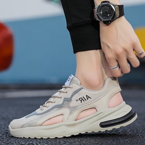 High Quality Summer Fashion Sandals Men Casual Shoes Breathable Height Increasing Adult Sneakers Sport Footwears