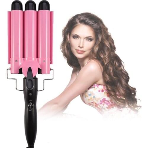 3 Barrels Hair Curling Iron Automatic Perm Splint Ceramic Hair Curler Hair Waver Curlers Rollers Styling Tools Hair Styler Wand