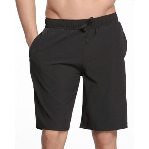 CKAHSBI Running Shorts Men Training Marathon Quick Dry Fitness Gym Sport With Pocket Plus Running Swim Beach Wear Shorts Jogger