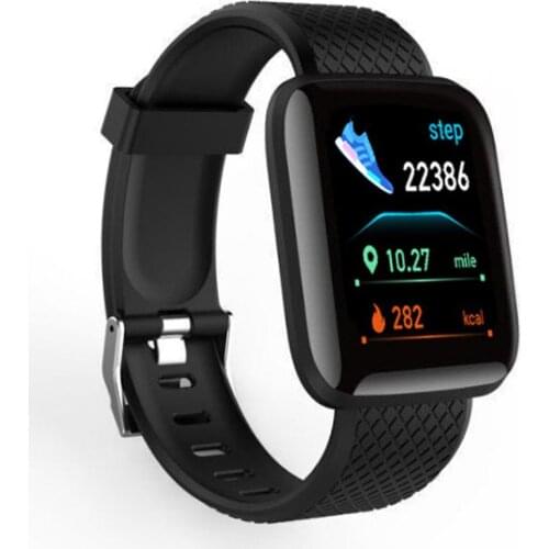 Smart Watch 1.44 Inch 116S Colour Screen Smart Watch Multi-function Pedometer And Heart Rate Monitoring Sports Bracelet