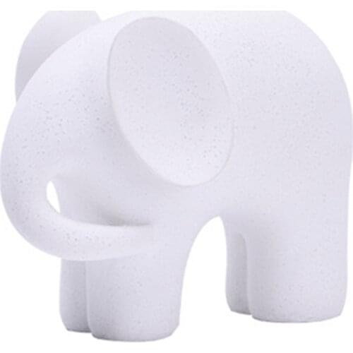 BUF White Elephant Statue Resin Crafts Ornaments Home Decoration Accessories Decorative Sculpture