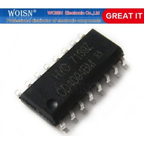 5pcs/lot HEF4094BT CD4094BM HCF4094 SOP-16 In Stock
