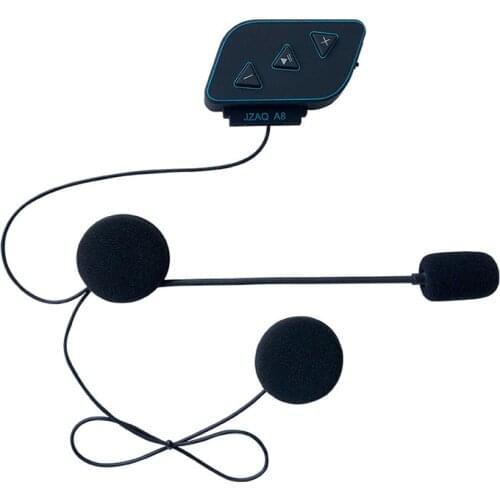 Motorcycle Helmet Wireless Intercom Bluetooth Headset Built-in Integrated Takeaway Rider Talking Music Headset Waterproof