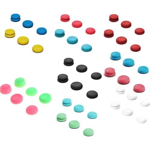 Skull & Co. Thumb Grip Set FPS Joystick Cap Thumbstick Cover for Nintend Switch Joy Con Controller