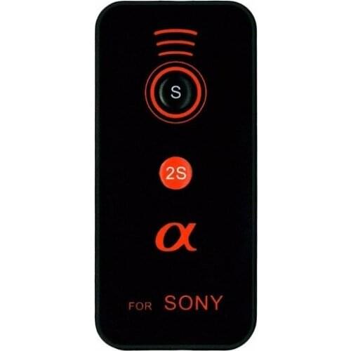 IR Wireless Shutter Release Remote Control for Sony Alpha Series a7 II, a7, a7R, a7S, a6000,NEX-7, NEX-6, NEX-5T with Velvet Bag