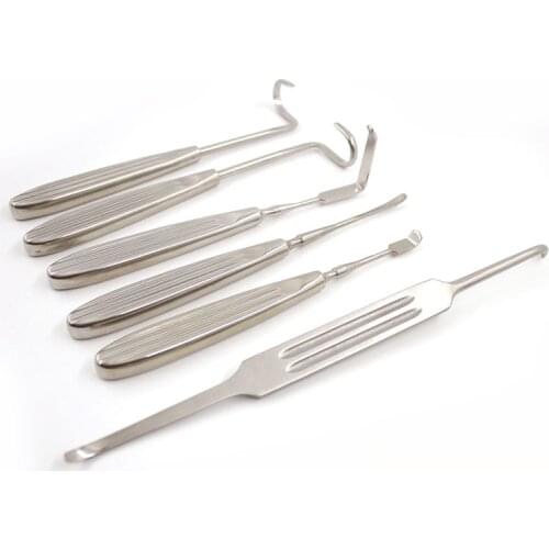 Rib cartilage stripper, rhinoplasty instrument, rib cartilage cutting knife
