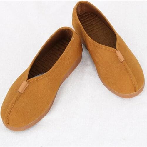 Chinese Monk shoes Buddhist Rohan shoes Spring Zen