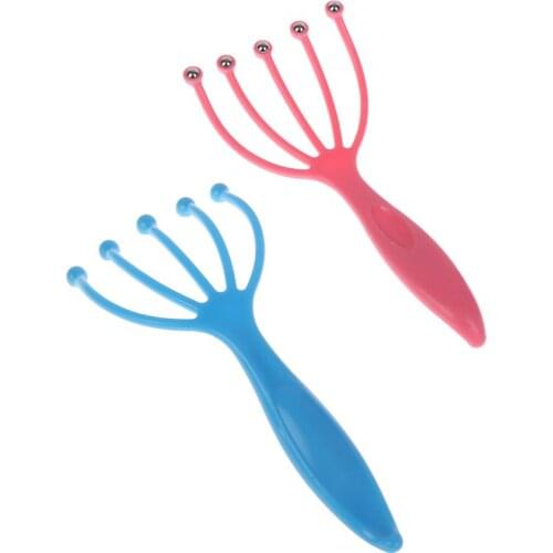 Scalp Massagers, Handheld Head Massage Tingler, Scratcher for Deep Relaxation, Hair Stimulation and Stress Relief Massager