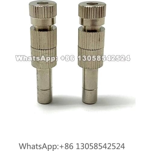 6mm Low Pressure Mist Cooling Slip Lock Nozzle with Filter, Low Pressure Micro Nozzle for Garden Irrigation Sprayer