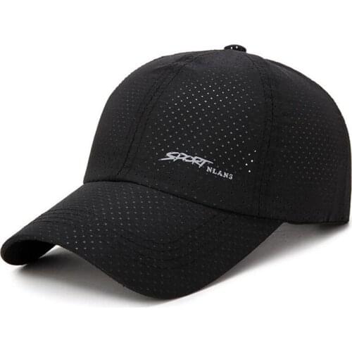 Seioum 2018 New Baseball Cap Leisure Sport Cap Summer Quick-drying Sun Hat Unisex UV Protection Outdoor Cap