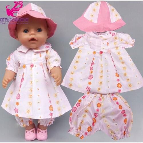 18 inch dolls clothes denim strap trousers for 18" 43cm born baby doll jeans strap pants baby girl birthday gifts toys