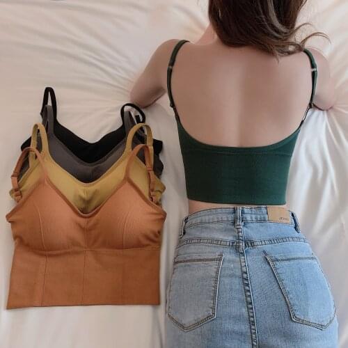 Sports Bras Women Cotton Push Up Fitness Sports Bra Running Yoga Long Sport Tops Jogging Gym Women Sports Bra Girl Underwear