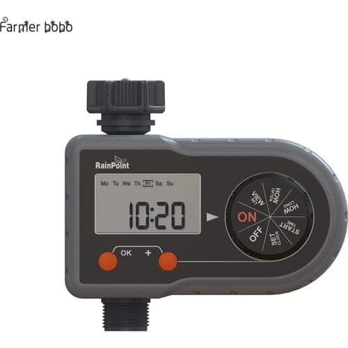 Garden Watering Timer Irrigation Controller plastic Programmable Automatic Electronic Home Hose Faucet Autoplay