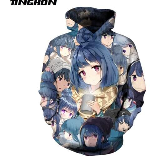 Harajuku Anime Hoodie Kawaii Girls Print Sweatshirts Soft Sister Pink Streetwear Home Boy Cool Hoody Comic Fans Pullover 01