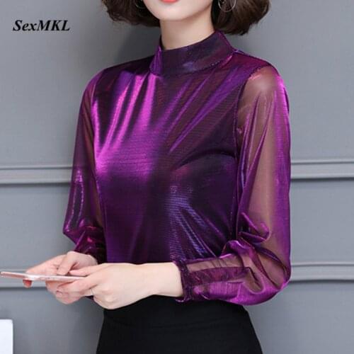 Fashion Women Blouses 2020 Plus Size Casual Long Sleeve Blouse Office Korean Style Sexy Ladies Tops Streetwear Shirts Blusas