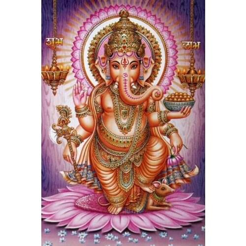Diamond Embroidery Buddha Ganesha New 5d Diamond Painting Full Square Rhinestones Picture Diamond Mosaic Beadwork