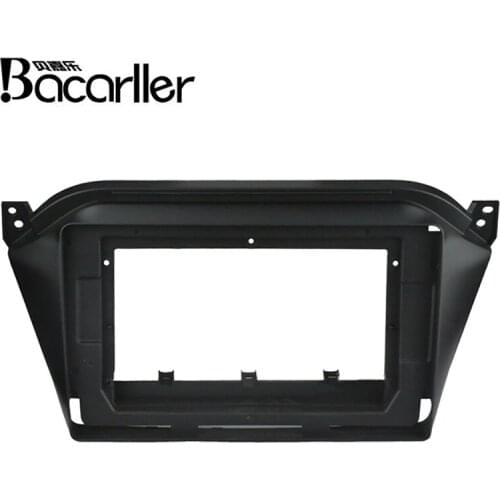 10.1 Inch Car Fascia For JAC S2 2015 - 2018 Double Din Car dvd Fascias Frame Audio Fitting Adaptor Facia Panel Dashboard