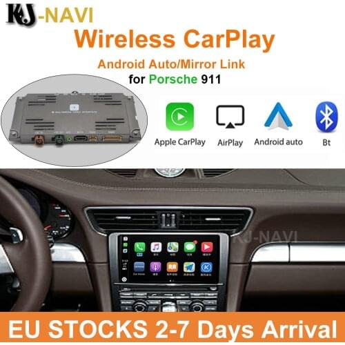 Wireless Apple Carplay For Porsche Cayenne 958 Panamera 911 Bosxter Macan PCM3.1 PCM 4.0 2016 - 2010 Car Play Box Accessories