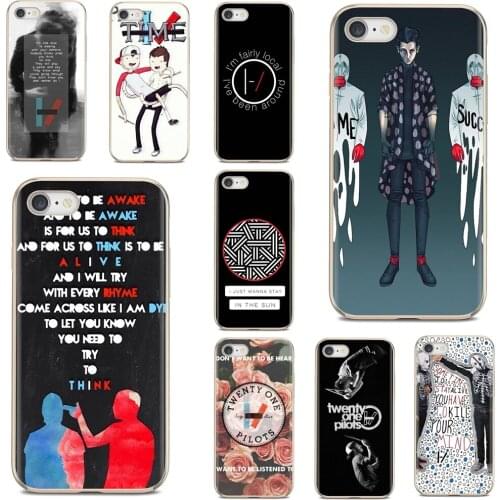 21 Twenty One Pilots Mucis Tyler Joseph TPU Covers For iPod Touch iPhone 10 11 12 Pro 4S 5S SE 5C 6 6S 7 8 X XR XS Plus Max 2020