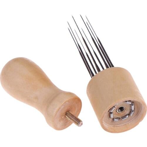 DIY Felting Needle with Eight Needles tool Craft Wool Felt Stitch Punch Tool