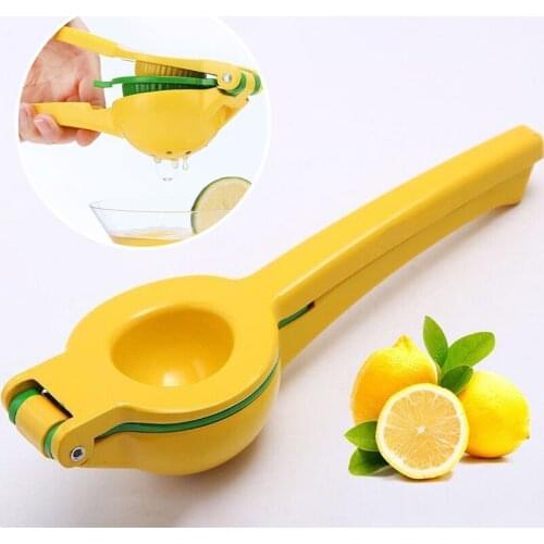 Two-In-One Manual Juicer Aluminum Alloy Juicer Machine Lemon Squeezer Orange Juicer Kitchen Gadgets Household Fruit Lemon Clip