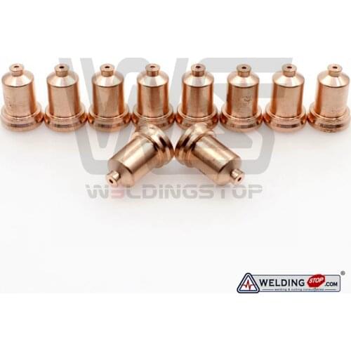PT-80 IPT-80 PTM-80 Nozzle contact tips 1.1mm WS plasma Cutting Torch Consumables PKG/10