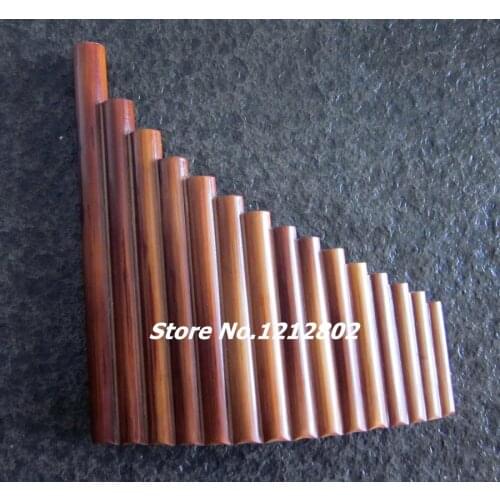 Hot Sale Panflute 15 Pipes Bamboo Wind Music Instrument Panpipe G Key Flauta Xiao Handmade Dizi Folk Musical Instruments