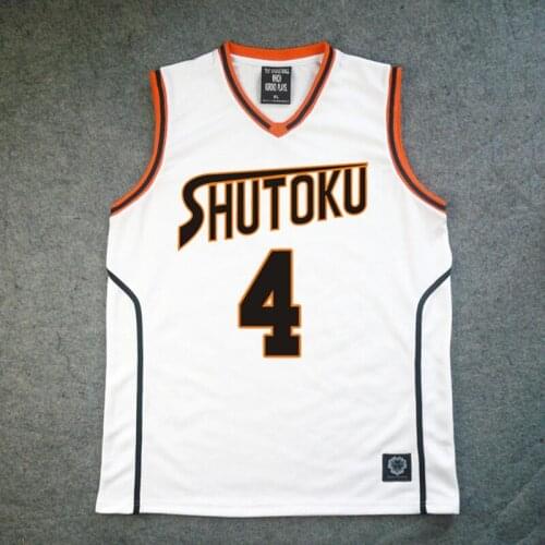 Anime Kuroko No Basuke Shutoku Ootsubo Taisuke 4# Costume Basketball Jersey Cosplay Uniform Vest Singlet Shirt Sleeveless Shirt
