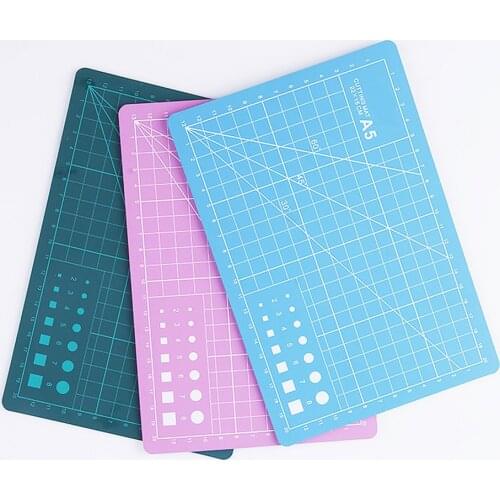 3mm Thickness A5 PVC Cutting Mat Pad Patchwork Cut Pad Durable Patchwork Tools DIY Handmade Cutting Plate Art Tool Kits