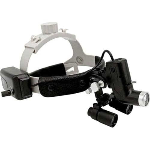 5W LED Medical Headlight Surgical Headlamp Illuminator 4/5/6X Binocular Magnifier Dental Surgical Loupes