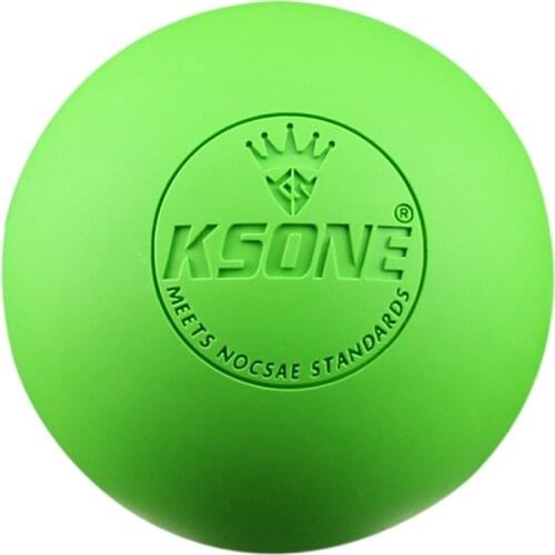 NEW-KSONE Massage Ball 6.3cm Fascia Ball Lacrosse Ball Yoga Muscle Relaxation Pain Relief Portable Physiotherapy Ball