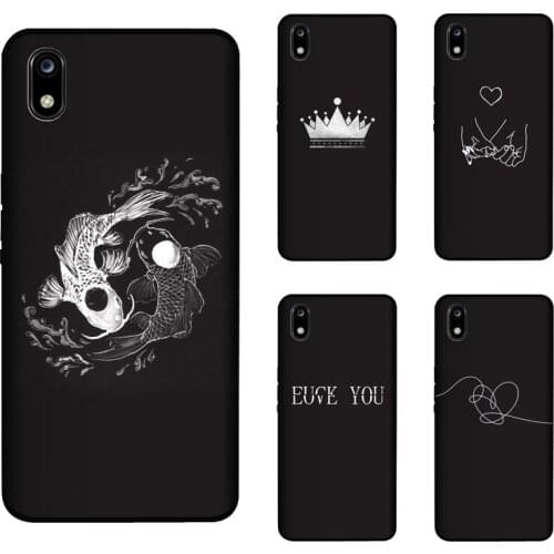Soft Silicone TPU Cases 5.71 inches For Huawei Y5 2019 Cover Painting Matte Phone Case Cat Funda