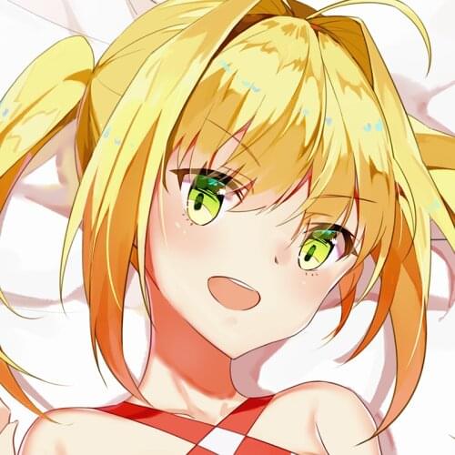 Anime Nero Saber Fate/Grand Order Cute Girl Dakimakura Hugging Body Pillow Case Otaku Cushion Pillow Cover 50x160cm 2way