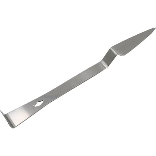 1Pcs Professional Beekeeping Stainless Steel Scraper Bright Plate Knife Honey Utility Knife Apiculture Cutting Fork