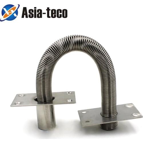 18MM Metal Stainless Steel Wire Pipe Spring Cable Sleeve Anti-pinch Cable Protector Door Loop For Access control system 102