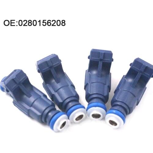 YAOPEI 4 pcs Fits For Polaris RZR Sportsman Ranger EFI 700 800 Fuel Injector 0280156208