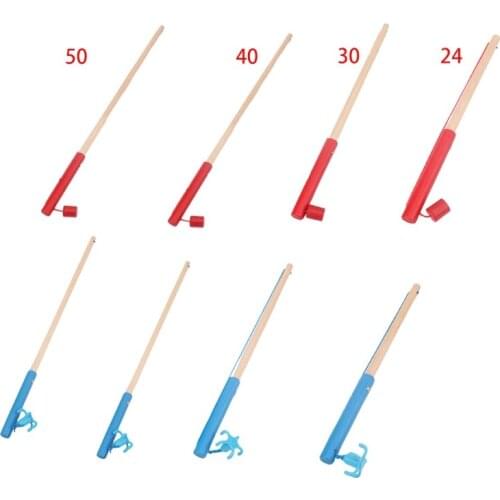 High Quality Wooden Magnetic Fishing Rod Toys For Kids Fishing Game Accessories