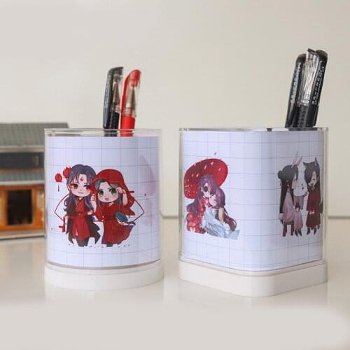1pcs Tian Guan Ci Fu Xie Lian Hua Cheng Cartoon Printed Pen Case Holder Stationery Box Cosplay Prop Decor for Boy Girl