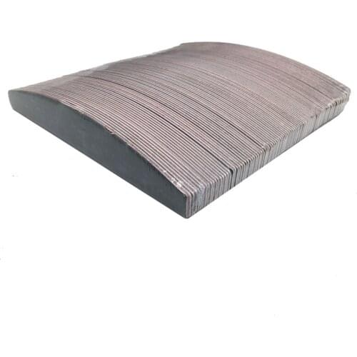 100 Pcs/Lot 100/180 Sanding Buffer Block Buffing Polish Beauty Tools Professional Nail Files Length 17.8cm Black Boat