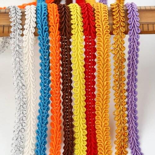 #716 Wave lace Webbing sailor zigzag Tape Ethnic Trim Embroidered Lace Webbing Costume Laciness DIY Sewing National Ribbon