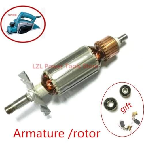 AC220-240V Armature Motor Engine Replacement for MAKITA MT190 1923B N1923B 1902 1901 511938-9 511939-7 Portable Planer Rotor