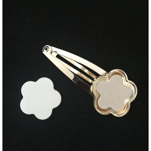 Blank hair accessory for Sublimation hair accessory jewelry Thermal transfer printing DIY blank material