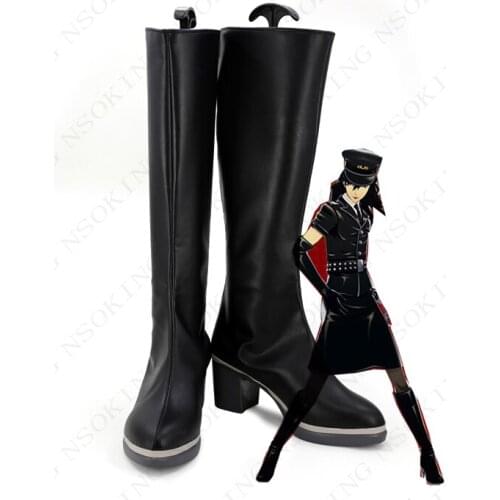 Persona 5 JOKER Boots Cosplay Anime Shoes