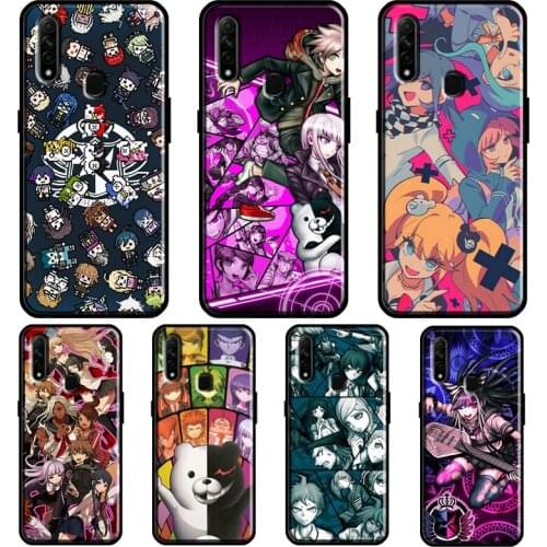 Danganronpa Case For OPPO A53 A31 2020 A5 A9 A15 A52 A72 A92 A1K A83 A91 A5S Find X3 Pro Reno 2Z Cover